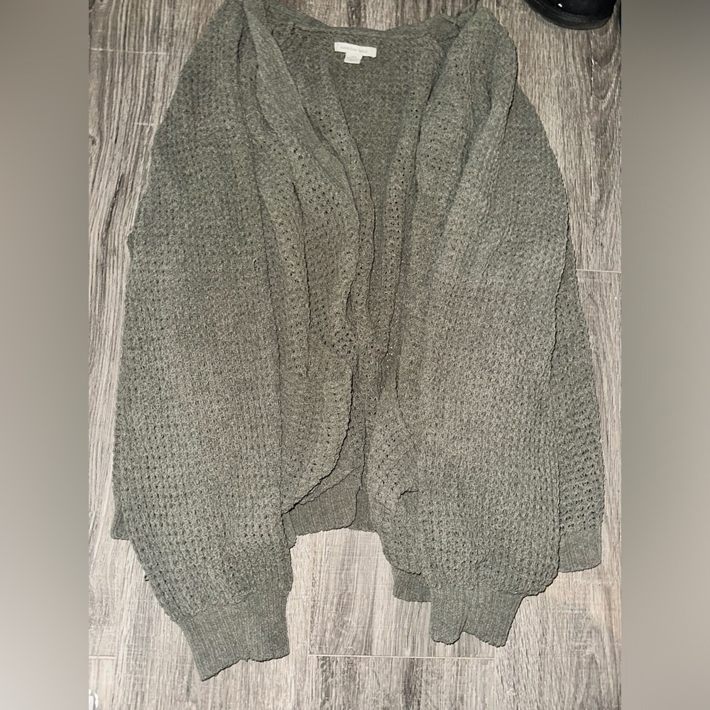 Olive Green Cardigan